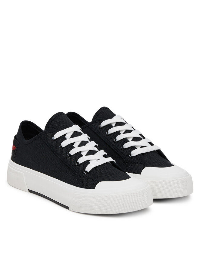 LOVE MOSCHINO Modne superge LOVE MOSCHINO JA15012G0MJP0000 Črna