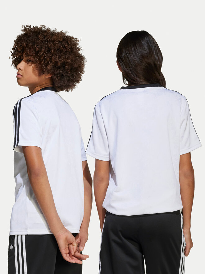 adidas adidas T-Shirt Football JV7682 Weiß Loose Fit
