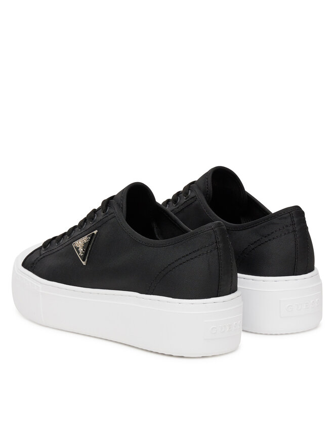 Guess Sneakers aus Stoff Guess FLTJO2 FAB12 Schwarz