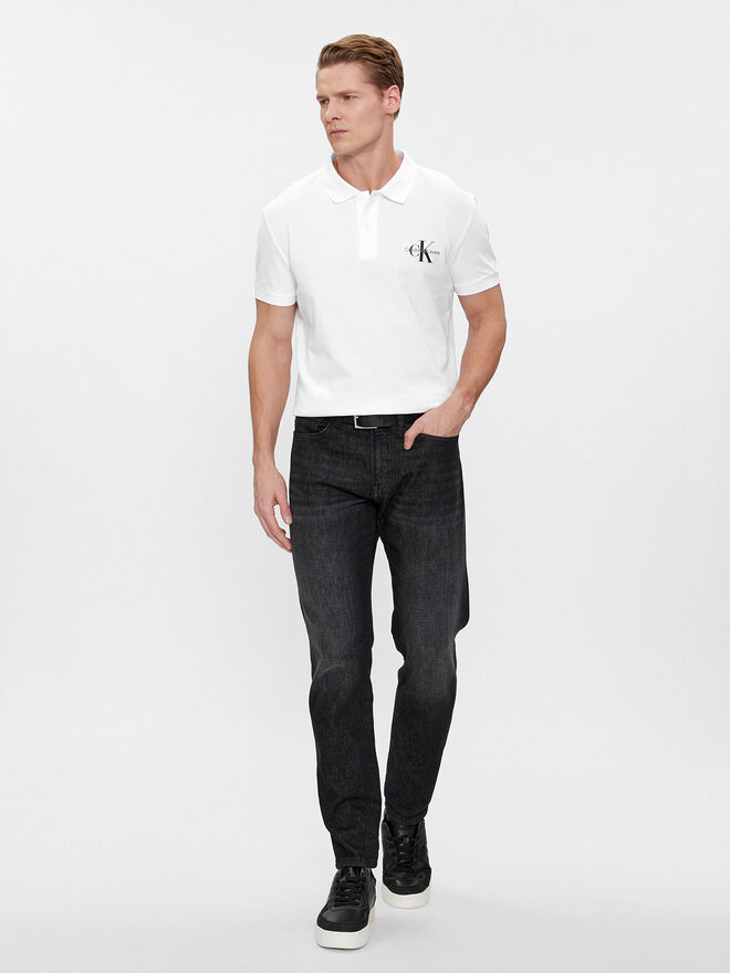 Calvin Klein Jeans Calvin Klein Jeans Poloshirt J30J323395 Weiß Regular Fit