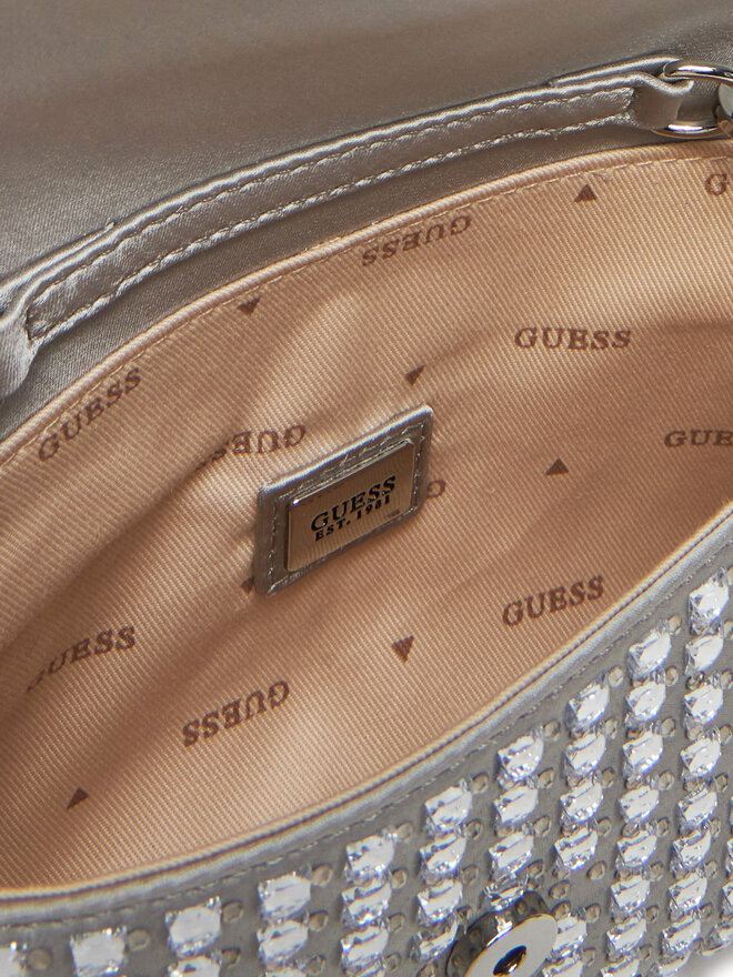 Guess Τσάντα Guess HWIY9350700 Ασημί