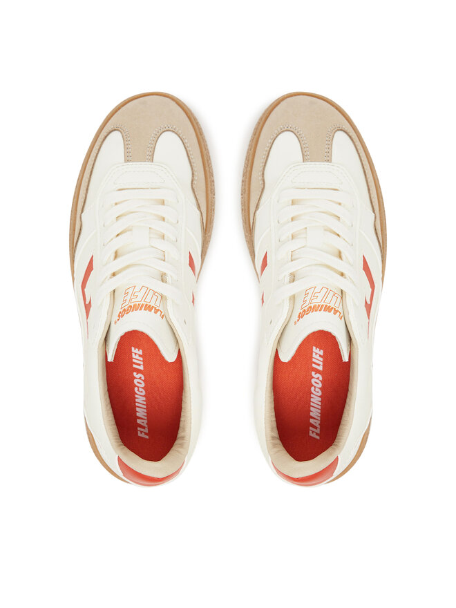 Flamingos Life Sneakers Flamingos Life Burela Bold Écru