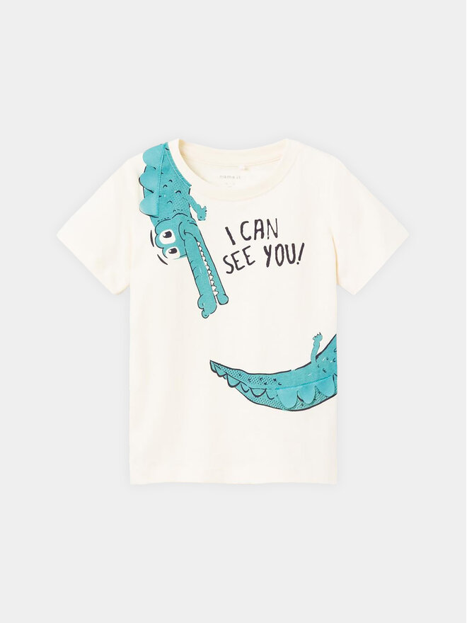 NAME IT NAME IT T-Shirt Dante 13228559 Weiß Regular Fit