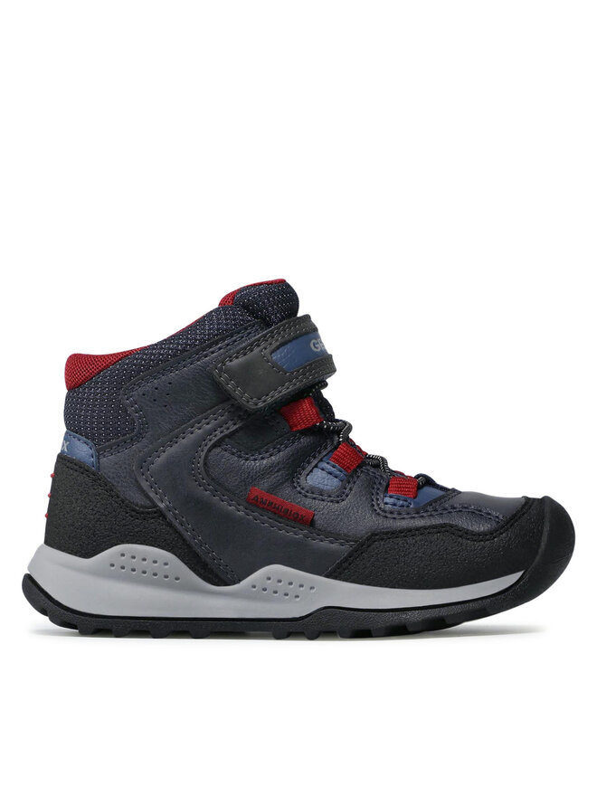 Geox Schnürschuhe Geox J Teram B.B Abx J16AEA 0FEFU C4244 M Dunkelblau
