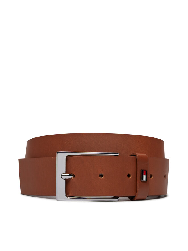 Tommy Hilfiger Curea pentru Bărbați Tommy Hilfiger Layton Leather 3.5 AM0AM10316 Maro