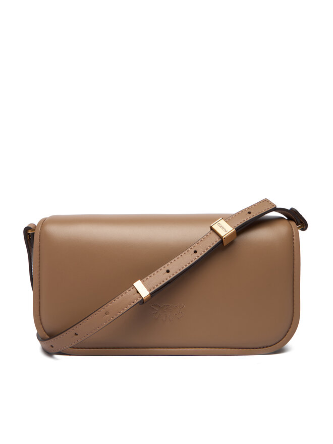 PINKO Дамска чанта PINKO Love Box Baguette Al 25-26 PLTT 105083 A26L Кафяв