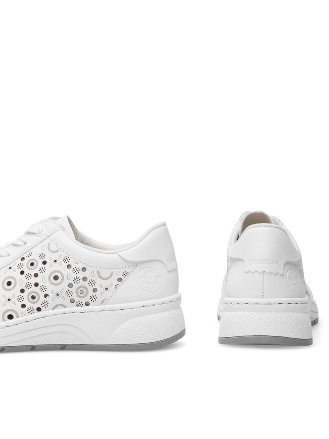 Rieker Sneakers Rieker N6506-80 Weiß