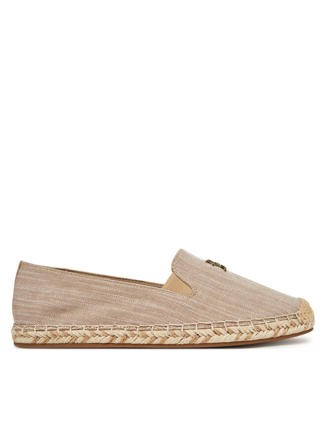 Tommy Hilfiger Espadryle Tommy Hilfiger Chambray Espadrille FW0FW08539 Beżowy