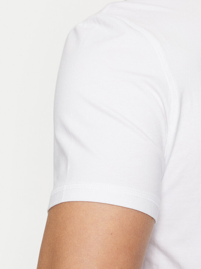 Guess Guess Marškinėliai M5RI14 J1314 Balta Slim Fit