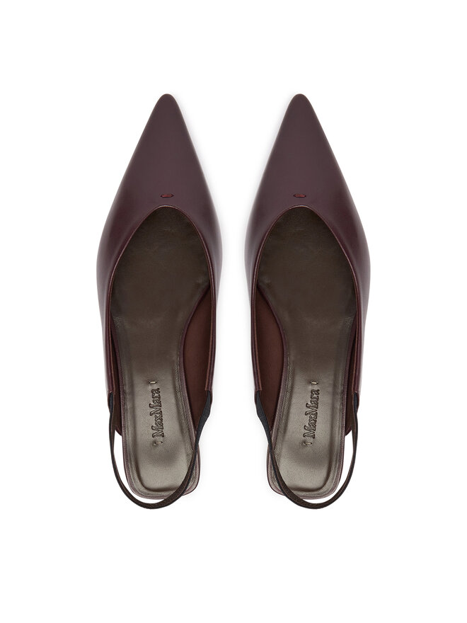 Max Mara Ballerinas Max Mara Mxacrea 2614521431600 Dunkelrot