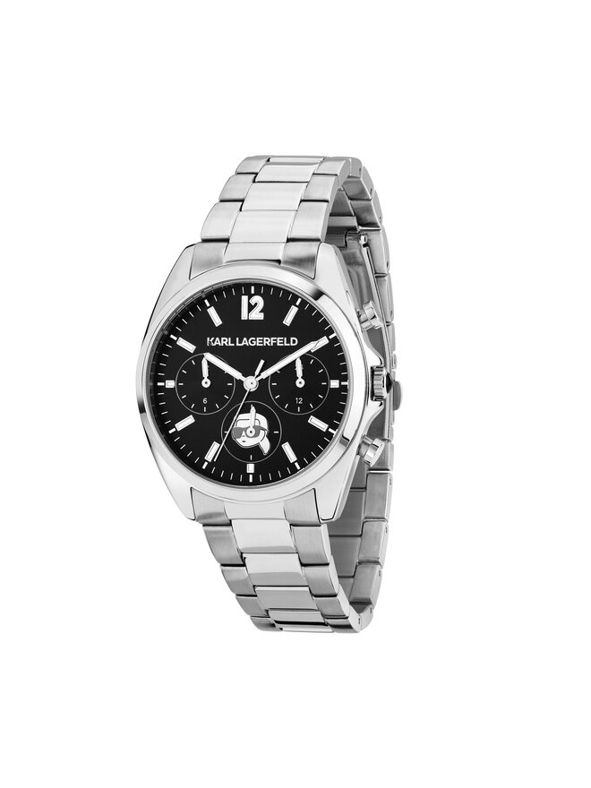 KARL LAGERFELD Hodinky KARL LAGERFELD R0553101504 Strieborná