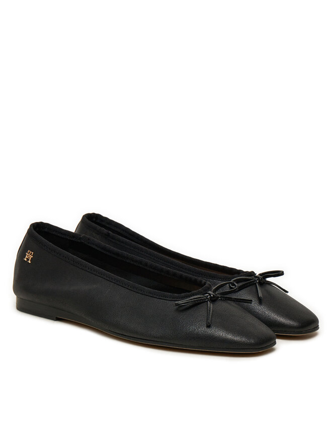 Tommy Hilfiger Bailarinas Tommy Hilfiger Soft Leather FW0FW08355 Negro