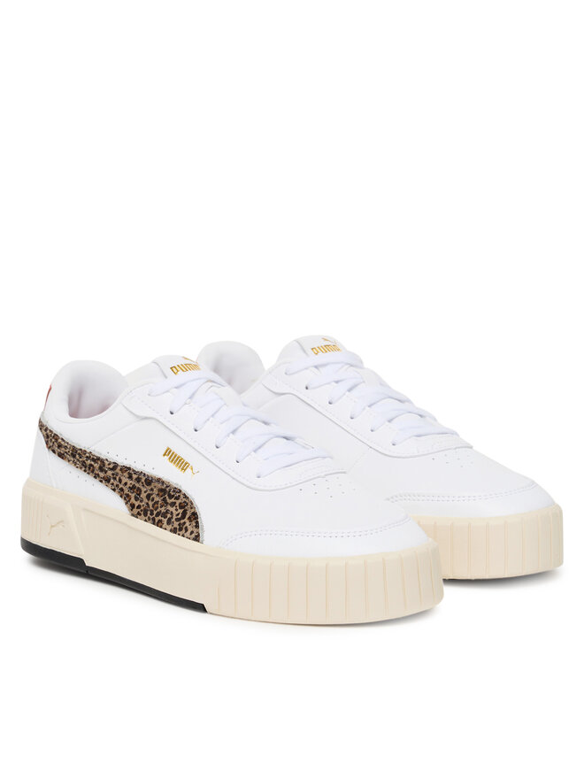 Puma Сникърси Puma Carina Mia Animal Flair 403515 01 Бял