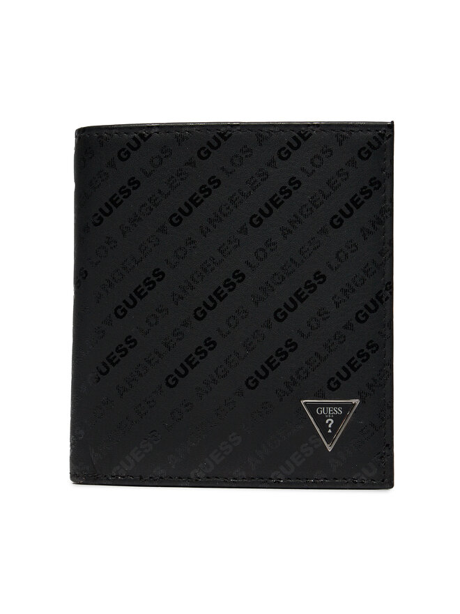 Guess Velká pánská peněženka Guess Venezia Slg SMVESA LEA22 Černá