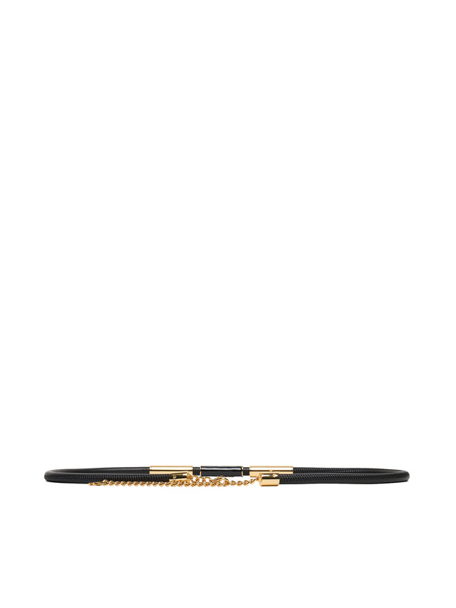 Elisabetta Franchi Жіночий ремінь Elisabetta Franchi CT-66S-57E2-V180 Чорний