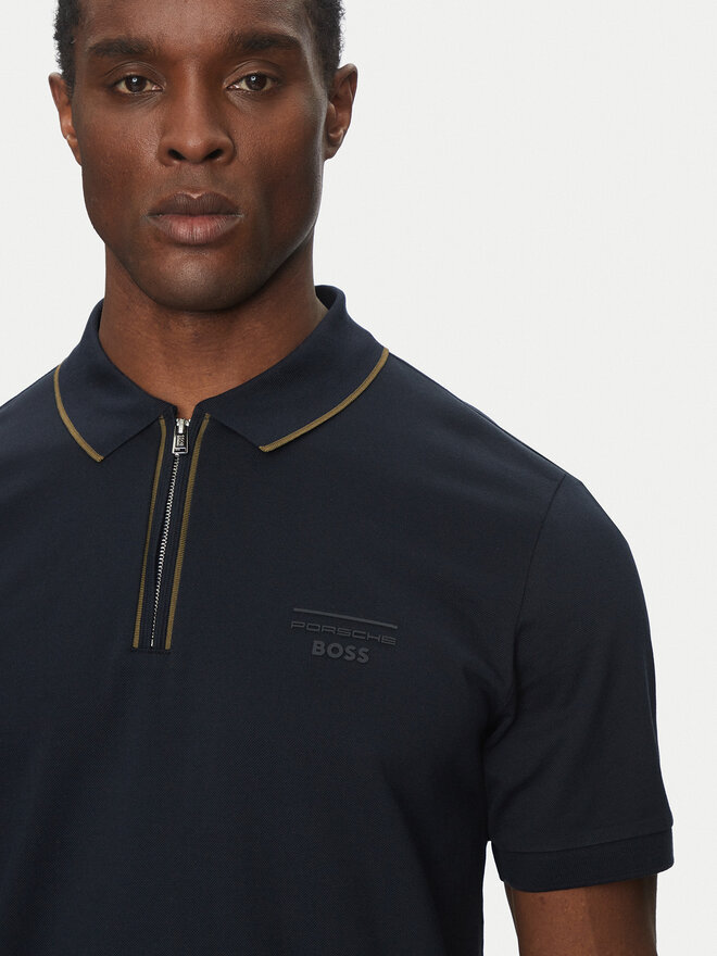 BOSS BOSS Poloshirt H-Paras 71_PS 50531463 Dunkelblau Regular Fit