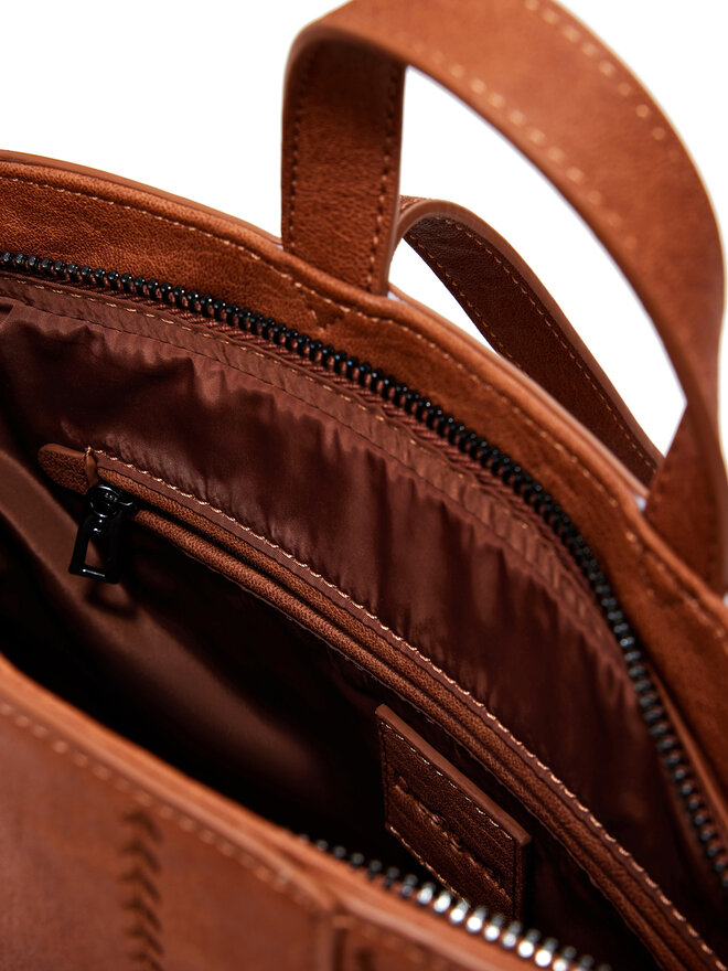 Desigual Plecak Desigual Embro Patch Pretoria 25WAKP23 Brązowy