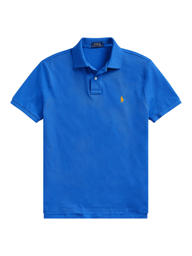 Polo Ralph Lauren Polo Ralph Lauren Poloshirt 710782592011 Blau Custom Slim Fit