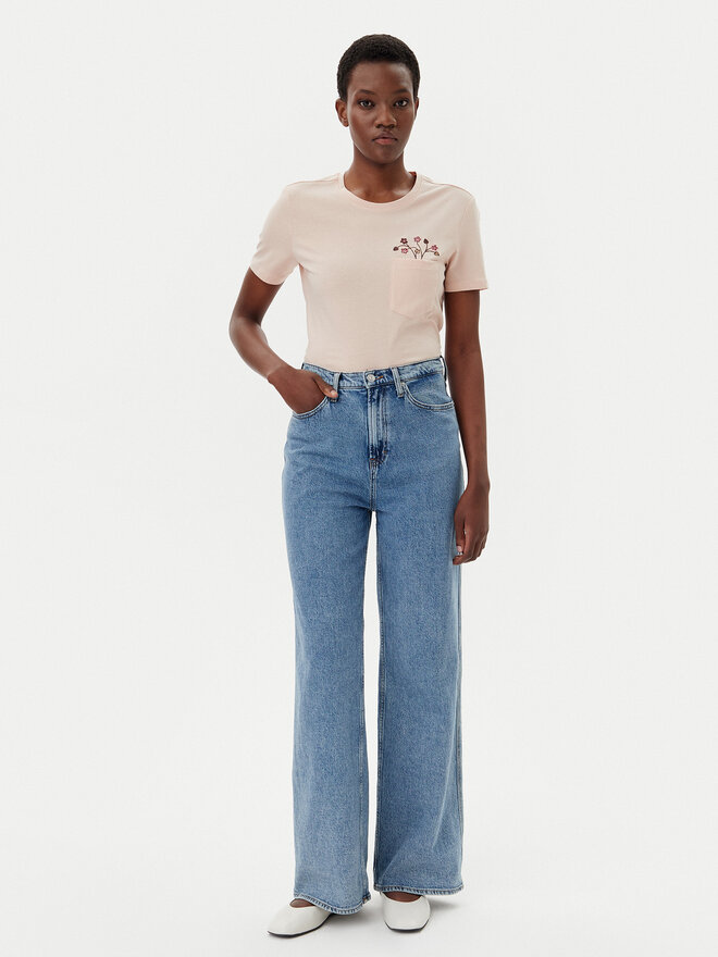 ONLY ONLY Camiseta Polly 15317989 Rosa Regular Fit