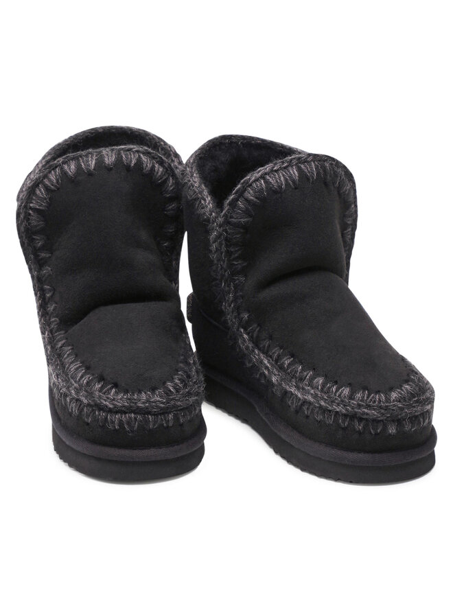 Mou Botas de nieve Mou Eskimo 18 Glitter Logo MU.FW101050A Negro