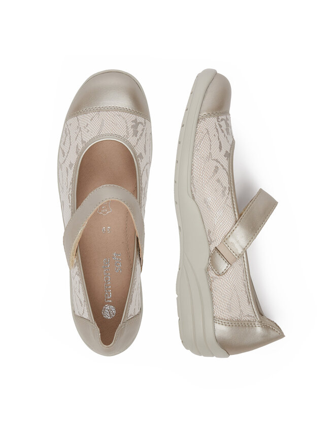 Remonte Halbschuhe Remonte R7627-81 Beige