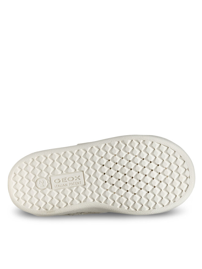 Geox Sneakersy Geox B Eclyper Girl B455MA 0BCKC C1K2L S Écru