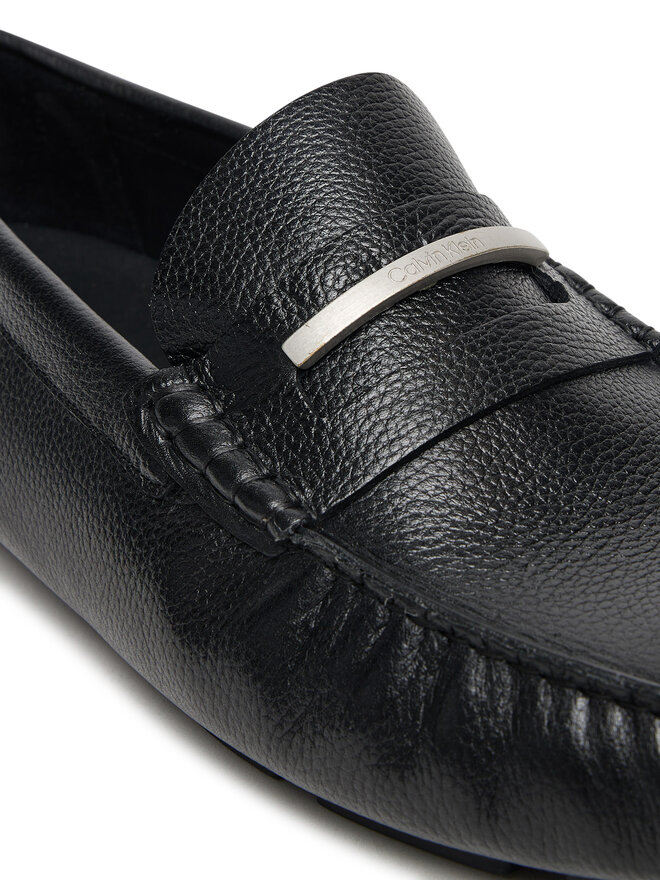Calvin Klein Mokasinke Calvin Klein Driver Hrdw Lth HM0HM01980 Crna