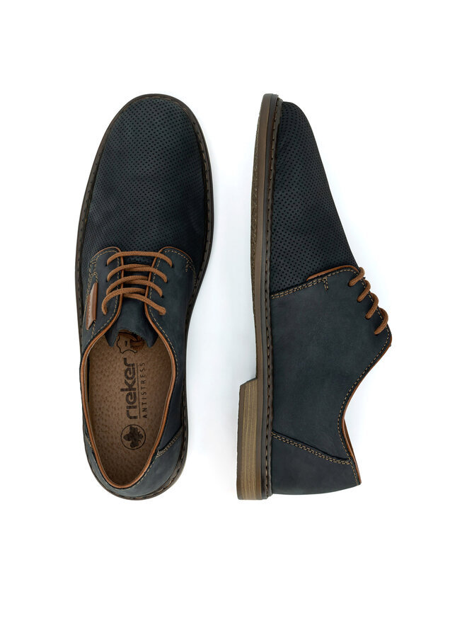 Rieker Pantofi Rieker 13439-14 Bleumarin