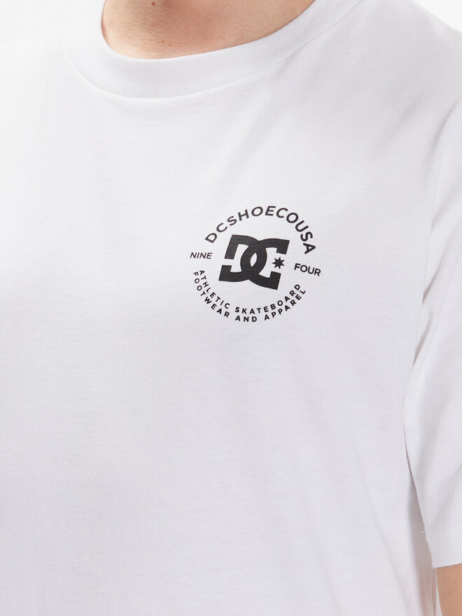 DC DC Marškinėliai Star Pilot ADYZT04991 Balta Relaxed Fit