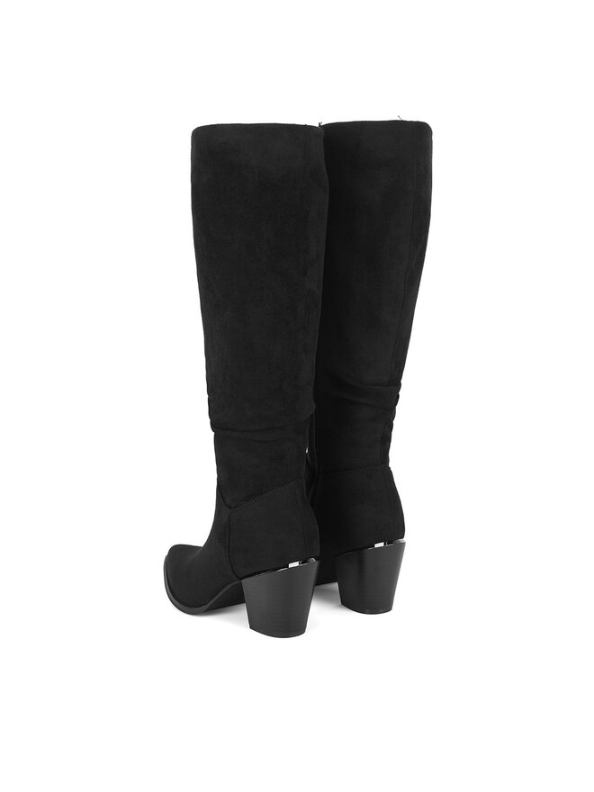 DeeZee Kozačky DeeZee WS22367-02 Černá