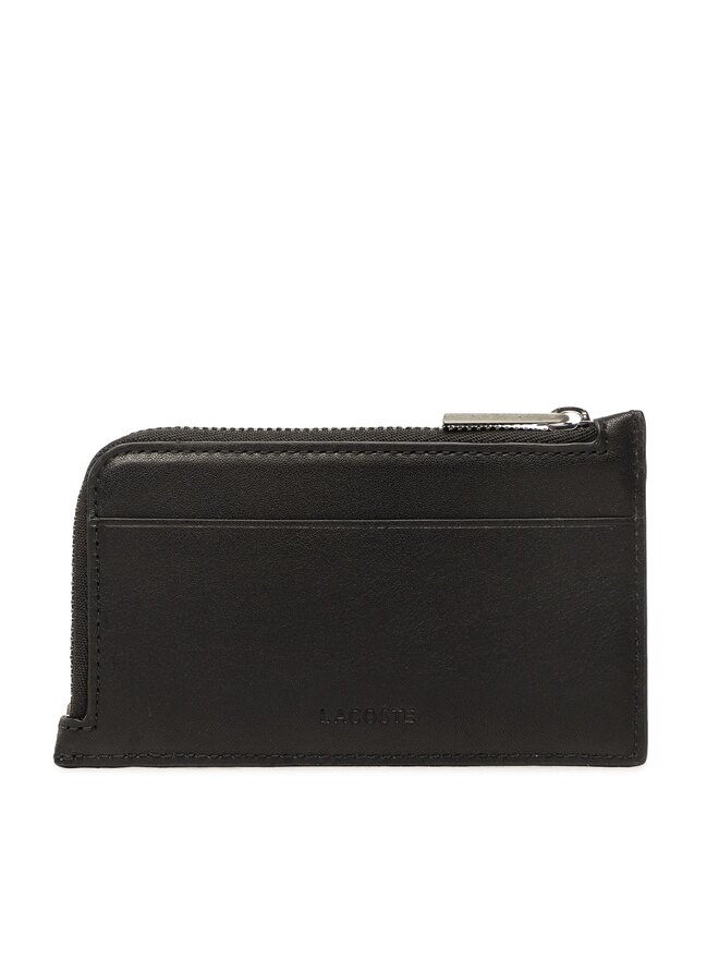 Lacoste Etui pentru carduri Lacoste Slim Zip Cc Holder NH1992FG Negru