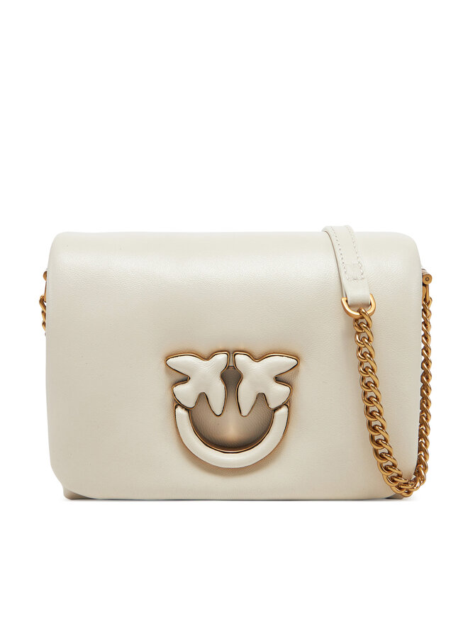 PINKO Handtasche PINKO Love Click Puff Baby 101584 A10F Creme