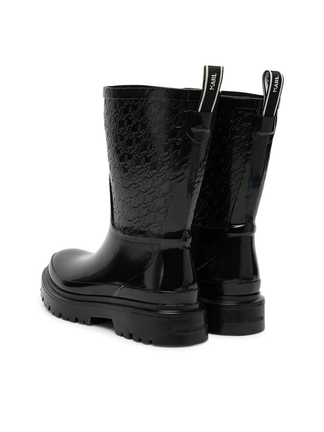 KARL LAGERFELD Гумові чоботи KARL LAGERFELD KL47170 Чорний