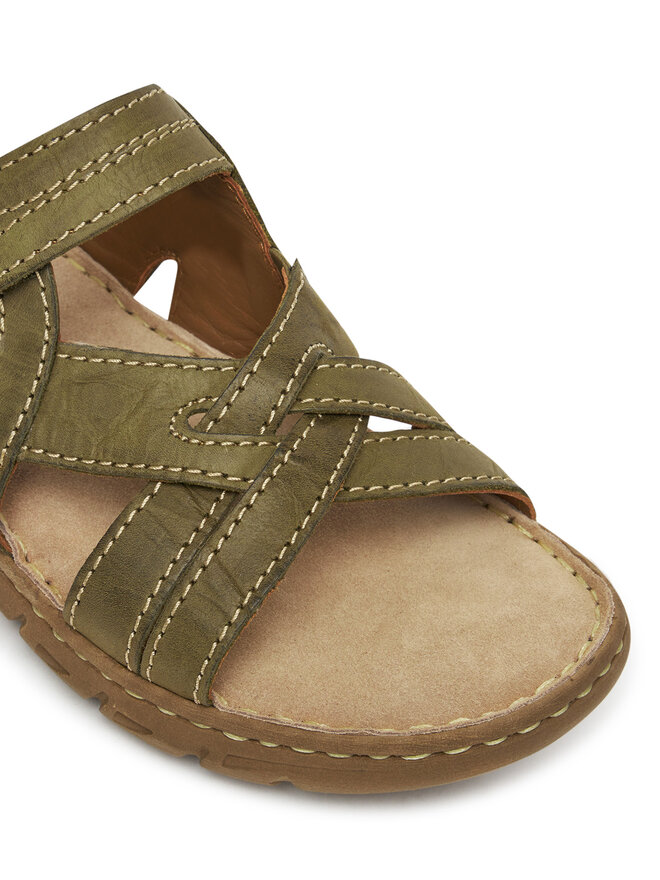 Josef Seibel Pantoletten Josef Seibel Brenda 10 76810 Khakifarben