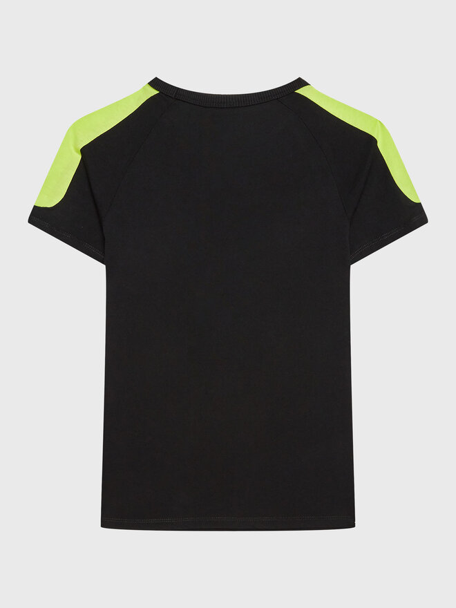 Napapijri Napapijri Футболка S-Pinta NP0A4H2Y M Чорний Regular Fit