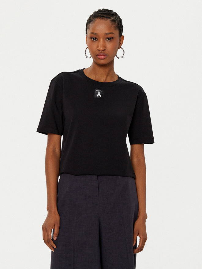 Patrizia Pepe Patrizia Pepe Camiseta 8M1612/J089-K103 Negro Regular Fit