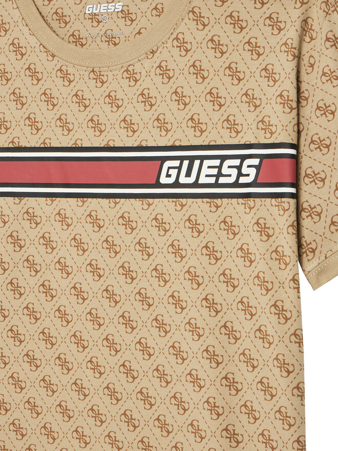 Guess Guess Póló L4YI47 J1314 Bézs Regular Fit
