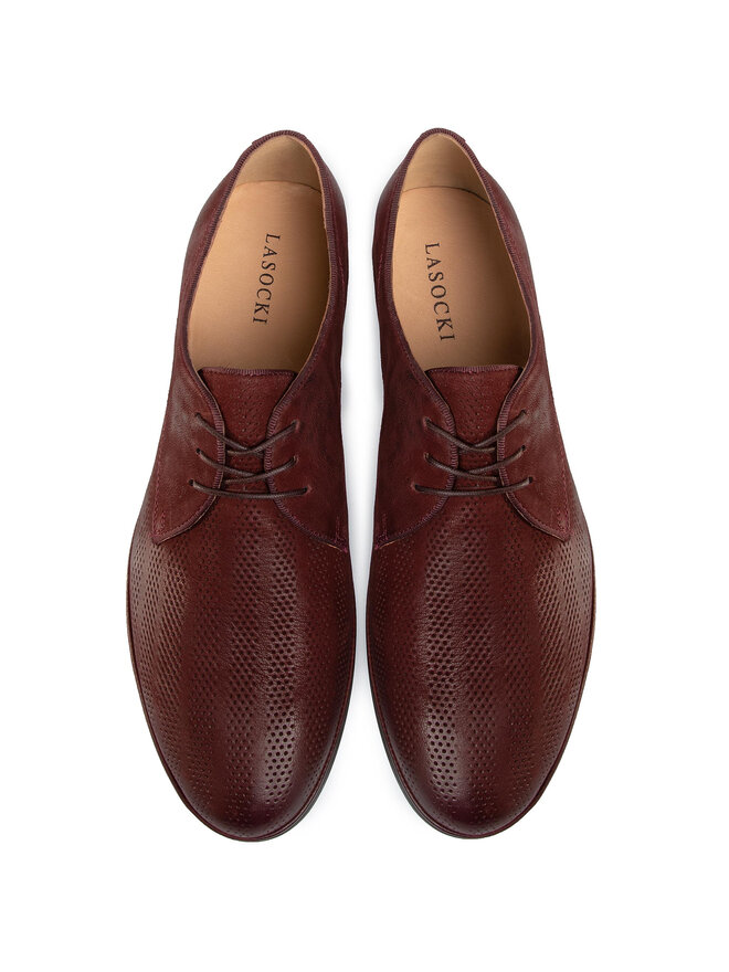 Lasocki For Men Zapatos hasta el tobillo Lasocki For Men MI08-C724-717-01 Guinda/burdeos