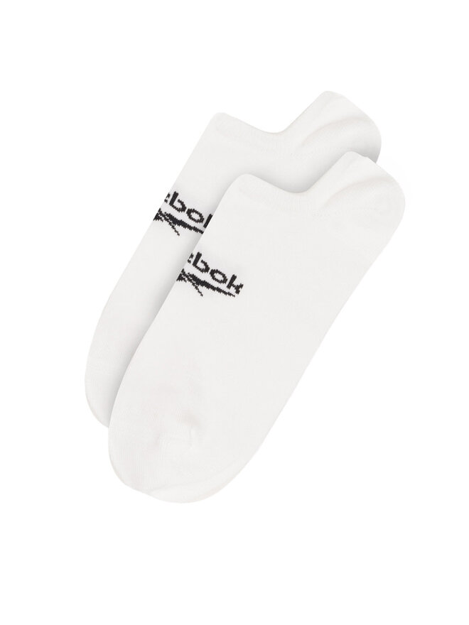 Reebok Комплект 3 чифта къси чорапи унисекс Reebok CL FO Invisible Sock GG6678 Бял