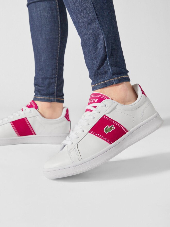 Lacoste Sneakersy Lacoste Carnaby Pro Cgr 2234 Sfa Biały