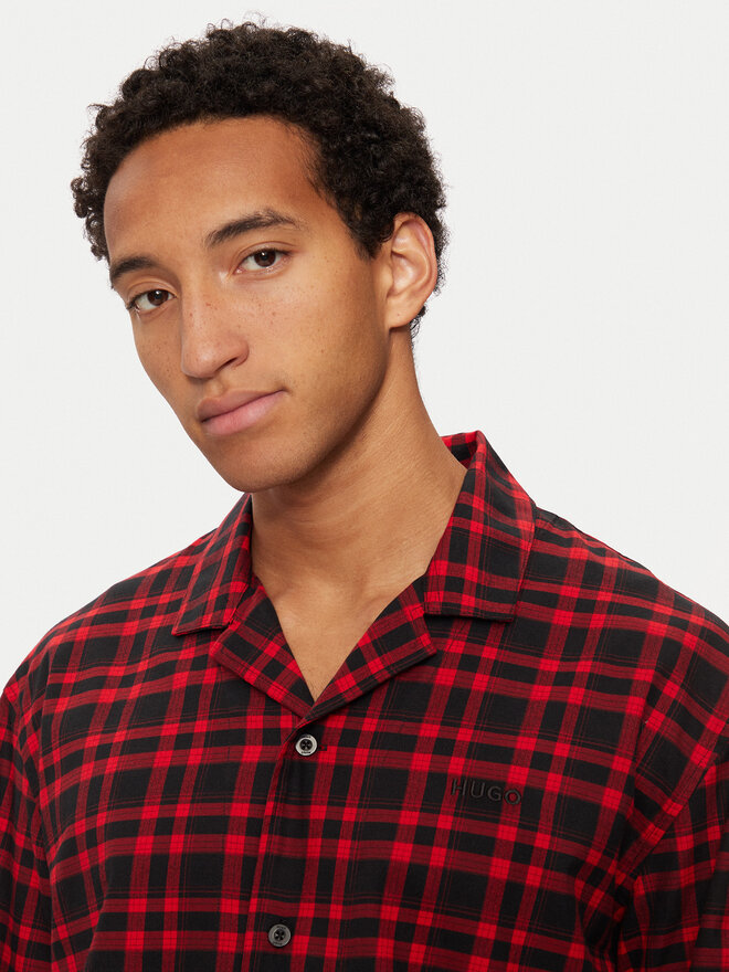 HUGO Hugo Pyjama 50534200 Rot Relaxed Fit