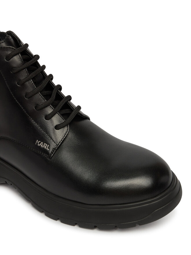 KARL LAGERFELD Черевики KARL LAGERFELD Magnus KL10650 Чорний