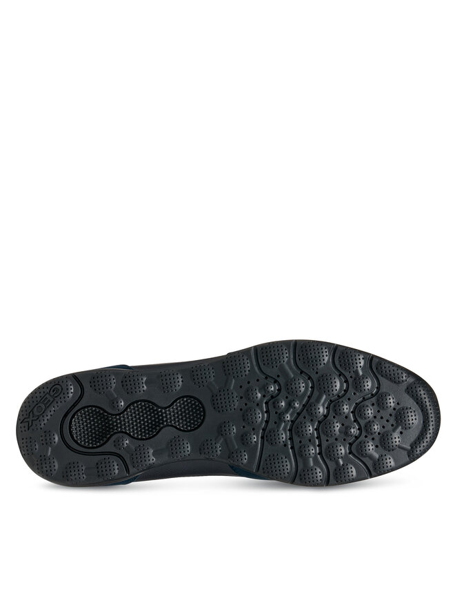 Geox Schnürschuhe Geox U Pove U56M7B 000FF C9999 Schwarz