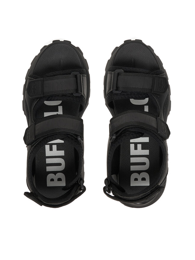Buffalo Босоніжки Buffalo Manhatten SND 1602367 Чорний
