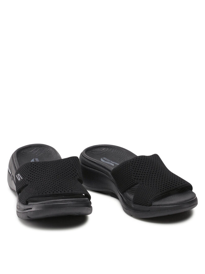 Skechers Iešļūcenes Skechers Go Walk Arch Fit 140224/BBK Melns