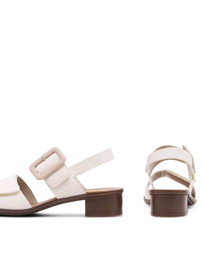 Rieker Sandale Rieker 62663-60 Écru