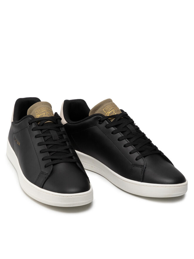 Tommy Hilfiger Αθλητικά Tommy Hilfiger Retro Court Clean Cupsole FM0FM04004 Μαύρο