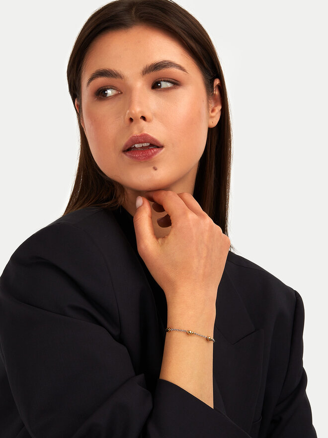 Trussardi Bransoletka Trussardi TJAXA12 Srebrny