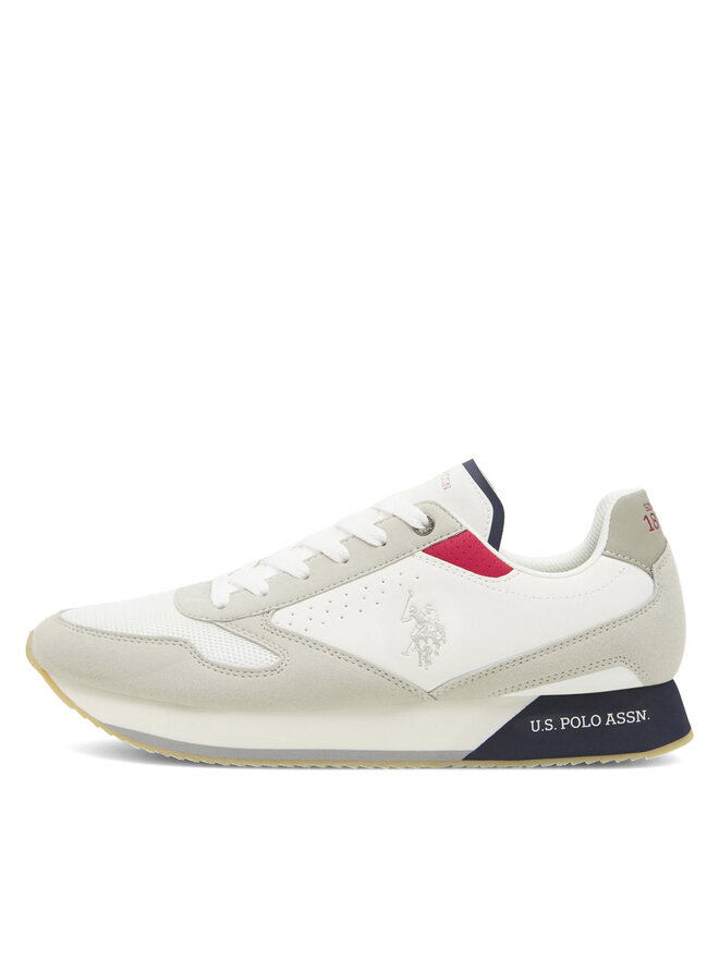 U.S. Polo Assn. Sneakersy U.S. Polo Assn. NOBIL003G Biały