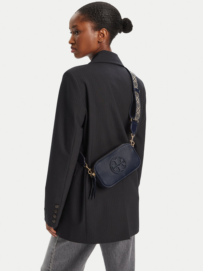 Tory Burch Сумка Tory Burch Mini Miller Crossbody 171955 Cиній